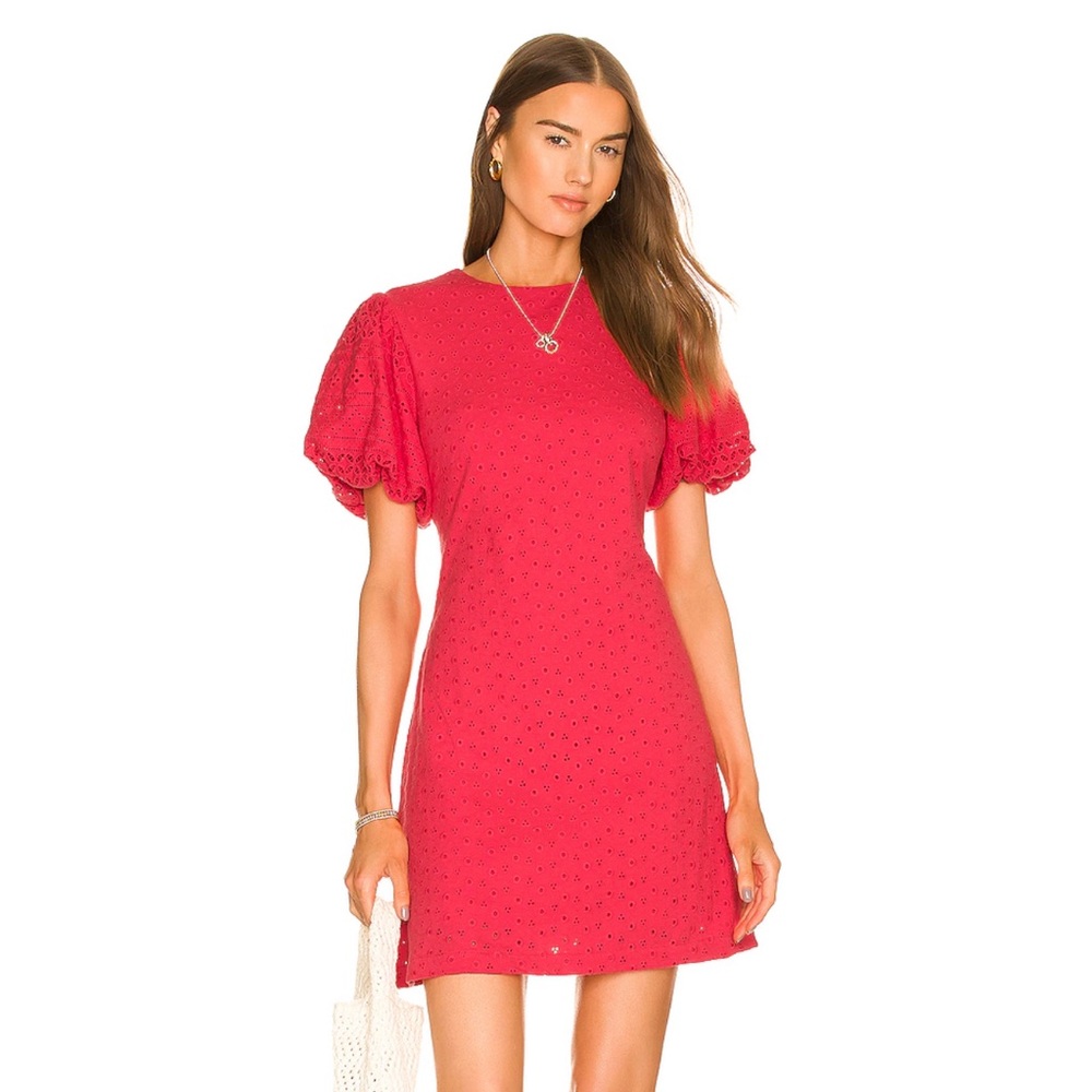 Free People Apricot Rose Mini Dress